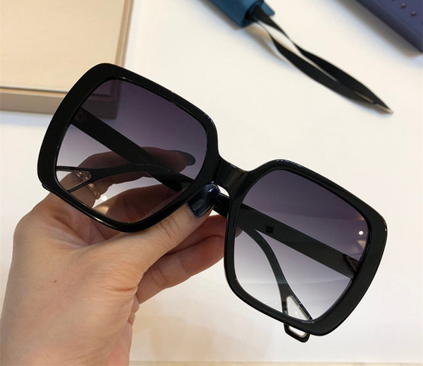 0611 Popular new selling designer sunglasses for women square plate full framework top quality fashion lady generous style uv400 lens