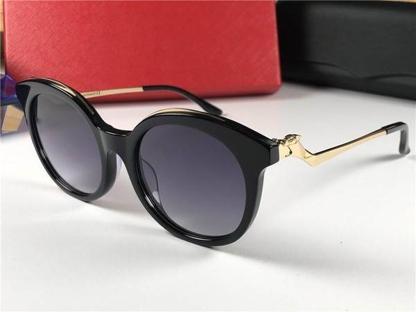 Fashion Brand New Women Sunglasses Plate Metal Combination Frame Glasses Simple atmosphere Style Top Quality Eyewear UV400 Protection