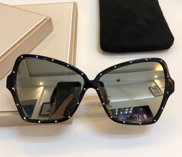 Popular New Brand Sunglasses Designer Charming Butterfly Frame With Diamond Sun Glasses Trend Personality Style UV400 Protection