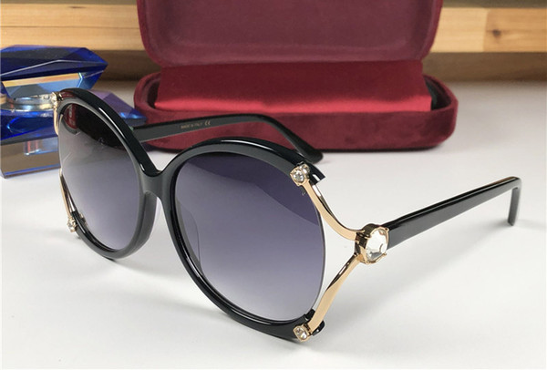 New Luxury Designer Sunglasses Women butterfly Frame Glasses Casual wild Style Eyewear 100% UV400 Protection Top Quality Come With Case