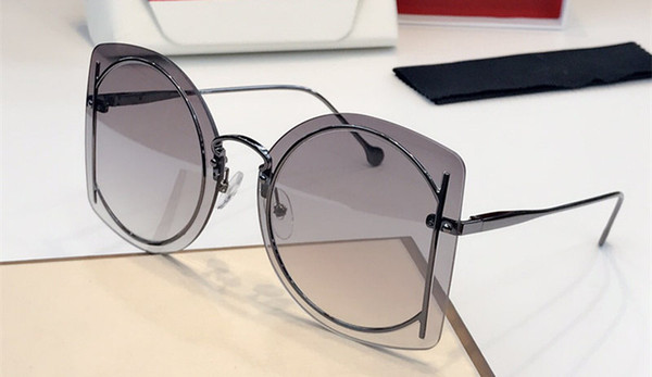 196S Womens brand designer sunglasses square frame Simple fashion style glasses UV400 top quality noble elegant eyewear with original box