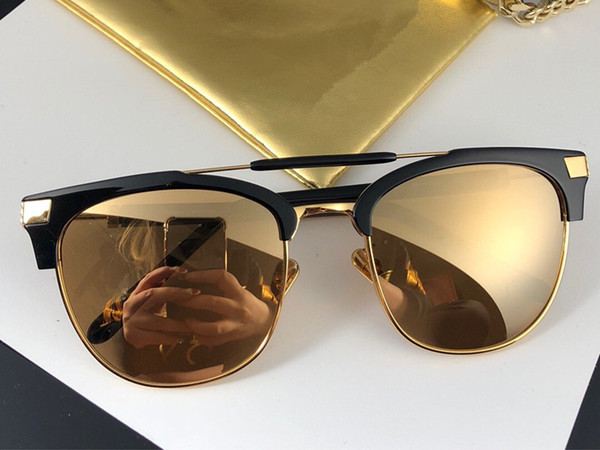 New Designer Fashion Sunglasses small square frame Color film popular style simple Men Brand Luxury Glasses outdoor UV400 eyewear with case