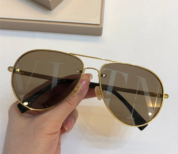 Popular New Brand Sunglasses Designer Retro Round Frame Glasses Trend Avant-garde Style Eyewear Lens Laser UV400 Protection With Box