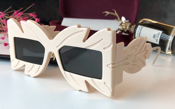 0429 Sunglasses Black Acetate Square Mask Frame Popular 0429S Design Frame Popular UV Protection Sunglasses Top Quality Fashion Summer Style