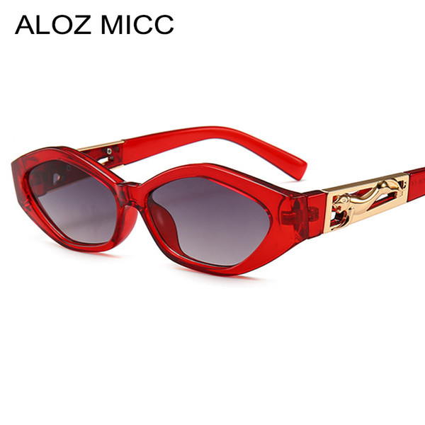 ALOZ MICC Fashion Cat Eye Sunglasses Women Brand Design Vintage Sun Glasses Female 2018 Cat Eye Style Shade A616