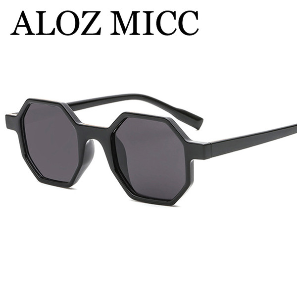 ALOZ MICC Newest Vintage Polygonal Sunglasses Women Fashion Brand Designer Octagon Hot Sun Glasses Female Shades UV400 A520