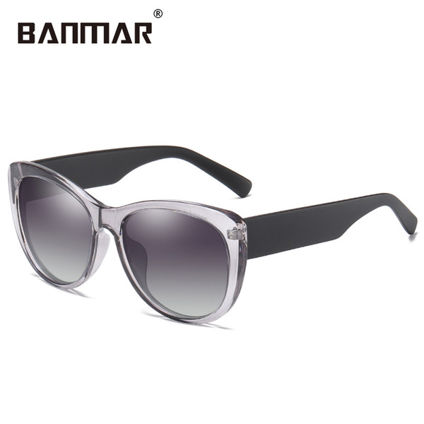 BANMAR Gafas Fashion Women Sunglasses Polarized Brand Designer Luxury Vintage Sun Glasses Big Full Frame Eyewear Female Glasses A567