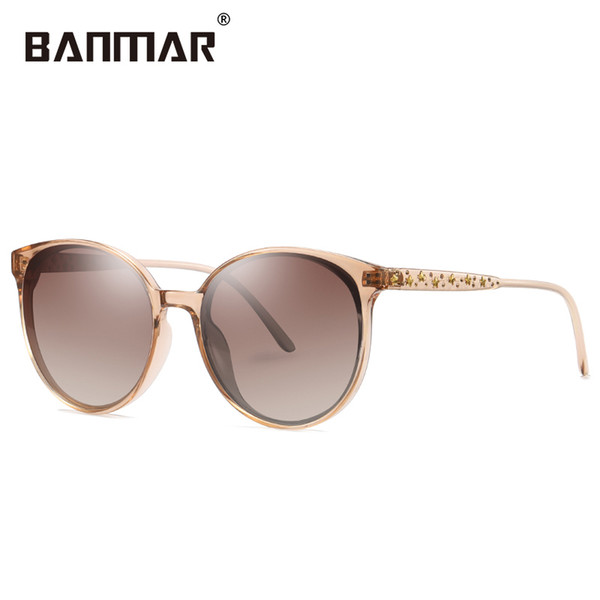 BANMAR New Cute Sexy Ladies Polarized Cat Eye Sunglasses Women Vintage Brand Designer Sun Glasses Female Oculos De Sol UV400 201951