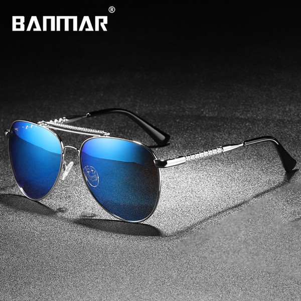 BANMAR Pilot Sunglasses Men Polarized Women Brand Designer Sun Glasses Male Oculos De Sol Driving Eyeglasses Shades UV400 0972