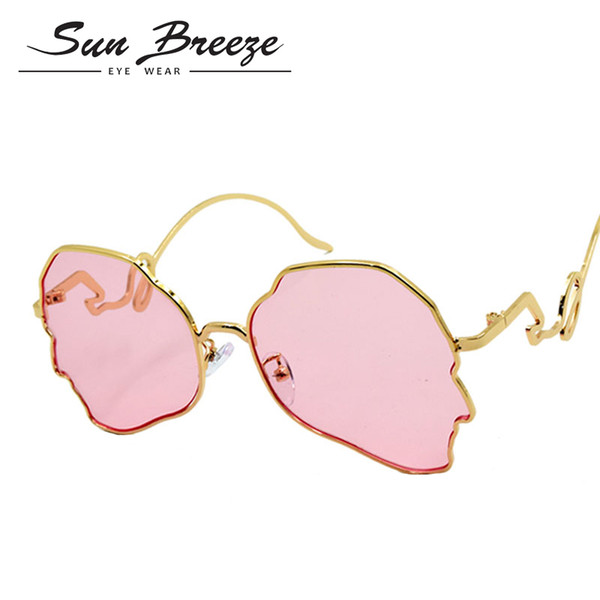 Free shipping Unisex Fashion Oval Sun glasses Summer Style UV Protection Metal Hinge sunglasses Shiny Gold Frame Original Cases And Box