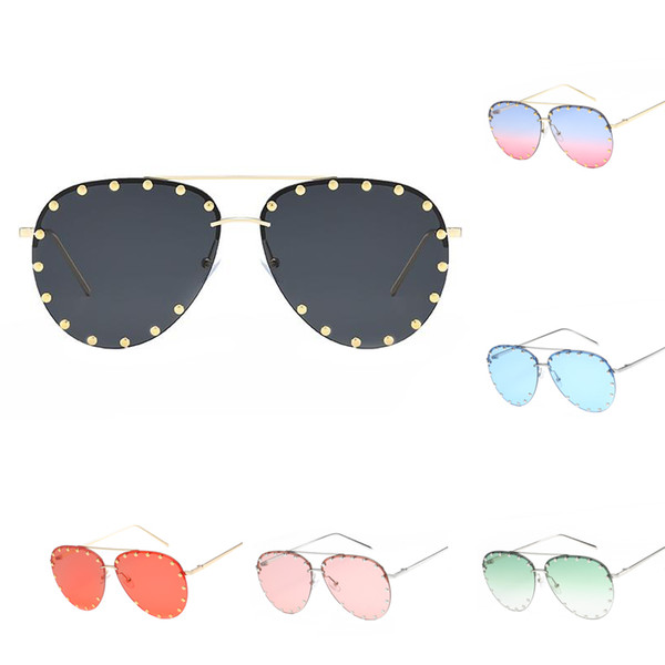 2019 Pilot Sunglasses UV400 Lens High Quality Polarized Lens Newest Fashion Brand Design Sunglasses For Women With Original Cases And Box