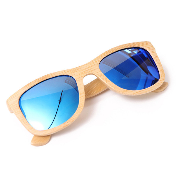 2018 Bamboo Sunglasses Women Brand Designer Ladies Sun Glasses Female Sunglasses Oculos De Sol Feminino Shades UV400