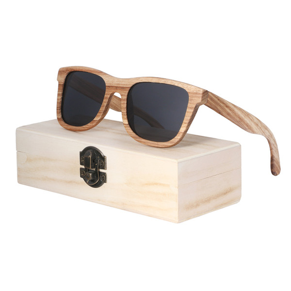 Polarized Sun Glasses Women Zebra Wood Sunglasses Men Oculos De Sol Feminino Drop Ship oculos de sol feminino Dropshipping