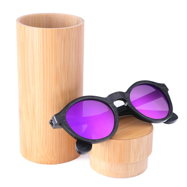 2018 fashion polarized woman sunglasses man Bamboo wooden sunglasses oculos de sol feminino mixed colors Dropshipping