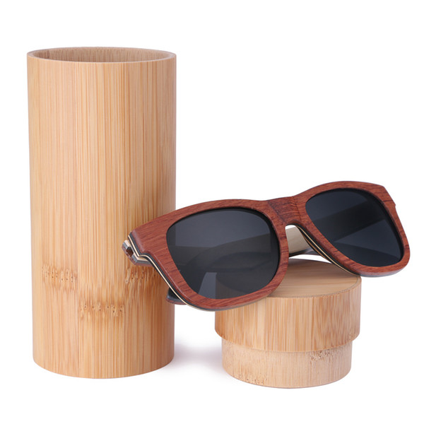 Wooden Sunglasses Women Mirror Skateboard Sunglasses wood Vintage Polarized Bamboo Sunglasses For Man oculos de sol feminino Dropshipping