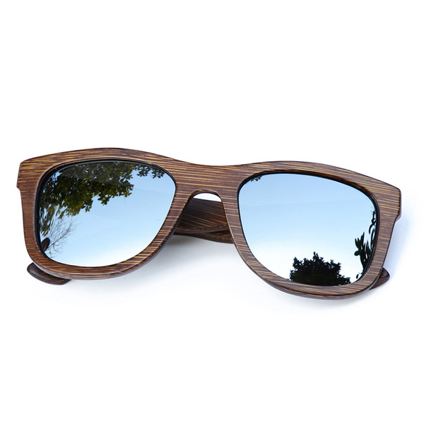 high-end bamboo sunglasses fashion wooden sunglasses popular new design bamboo frame sun glasses Polarized sunglasses UV400