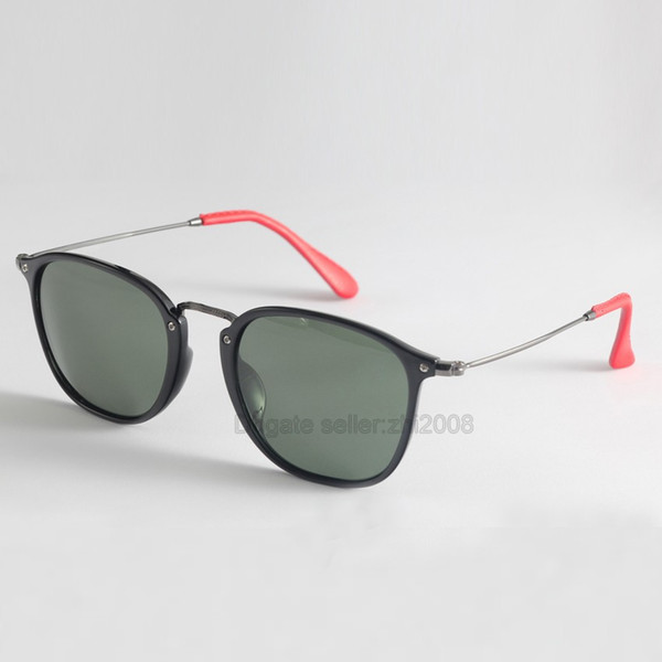 1pcs New Arrival Black/Green Square Summer Sunglasses For Men Fasion Driveing 53mm designer glasses 5 colors for choose