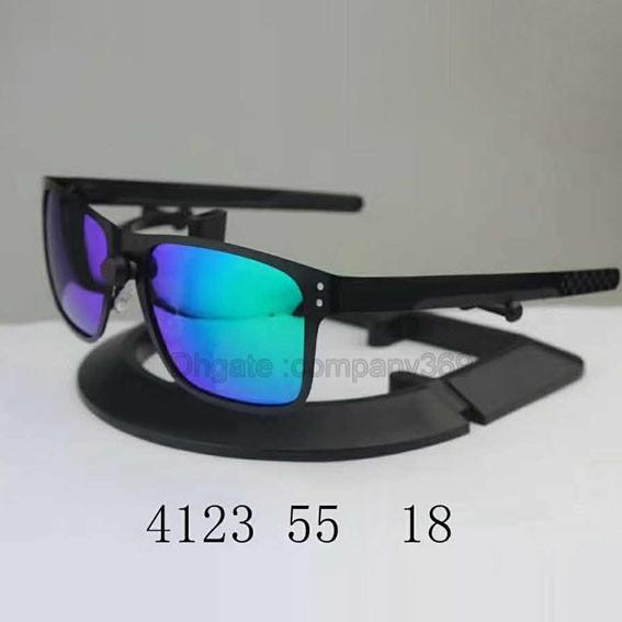 1pcs Hot Fashion Luxury Metal Frames Sunglasses Brand Designer 4213 Polarized Sunglasses Square Lenses for Men UV400 lens with Box