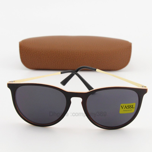 10pcs Popular Sunglasses Luxury Women Brand Designer Oval Summer Style Black/beige Frame Top Quality UV Protection Mixed Color Come With Box