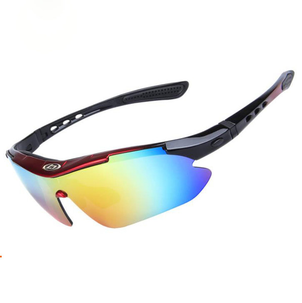 SPEIKE Myopia Sports Polarized Sunglasses Women Men Cycling Gogges SP0868 Interchangeable 5 Lens Jaw&breaker style Cycling Eyewear