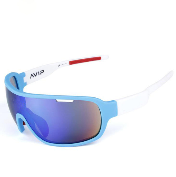 SPEIKE outdoors Sports Polarized Sunglasses Women Men Cycling Gogges Interchangeable 5 Lens Jaw&breaker style Cycling Eyewear