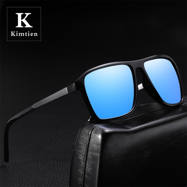 BRAND DESIGN BY KIMTIEN Men Polarized Sunglasses Mens Brand Vintage Driving Movement Sun Glasses Men Driver Safety Protect UV400 Eyeglasses