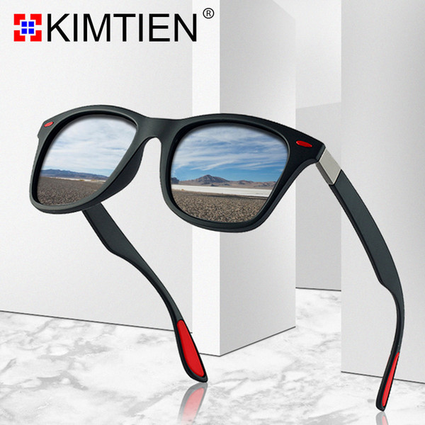 BRAND DESIGN Sunglasses Men Fashion Big Frame Square Fashion Glasses for Women High Quality Retro Sun Glasses Vintage Gafas kimtien