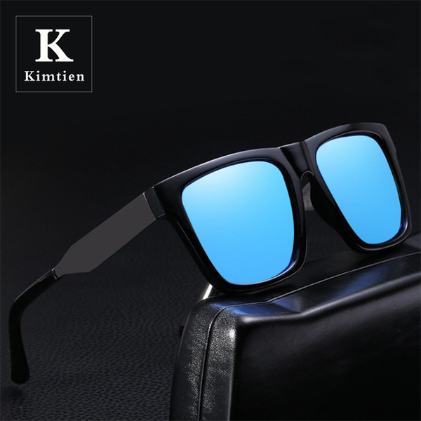 BRAND DESIGN KIMTIEN Similar Wooden Sunglasses Men Polarized Retro Sunglasses Unisex Polarized Wooden Sun Glasses Men with Case Oculos