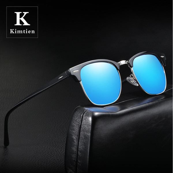 Men Polarized Sunglasses Aluminum Magnesium Sun Glasses Driving Glasses Rectangle Shades For Men Oculos masculino Male