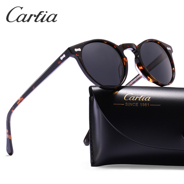 Polarized sunglasses women sunglasses carfia 5288 oval designer sunglasses for men UV 400 protection acatate resin glasses 5 colors with box