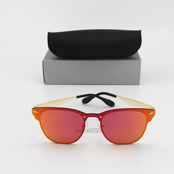 Popular Designer 3576 Orange Lens Yassvan Sunglasses for Men and Women Outdoor Sport Cycling Driving Sun Glasses Sun Shade with box