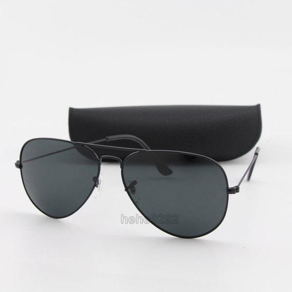 Popular Sunglasses Luxury Women Brand Designer Pilot Summer Style Blackl Frame Top Quality UV Protection Mix Color With Leather Box