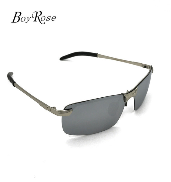 Brand BoyRose 68MM Silver Lenses Luxury Sun glasses Fashion Evidence Rays Sunglasses Designer Glasses Eyewear For men Women Bans 3043 Case