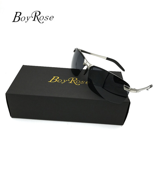 Brand BoyRose 68MM Black Lenses Luxury Sun glasses Fashion Evidence Rays Sunglasses Designer Glasses Eyewear For men Women Bans 3043 Case