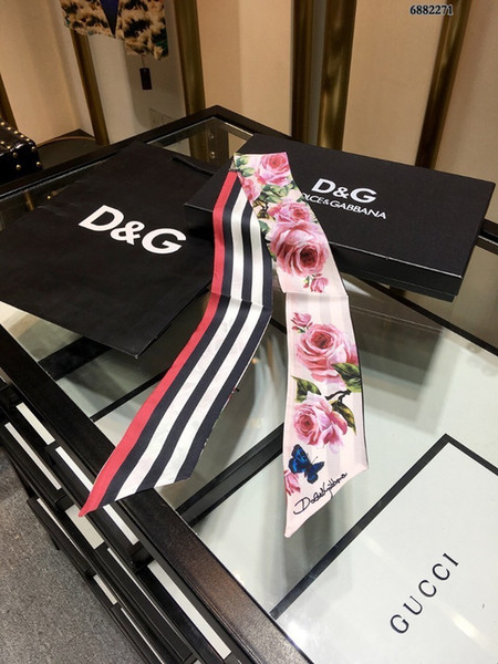 DG; GD 2019 latest double-layer hair band ~ straps. bow tie. streamers all kinds of cute fashion