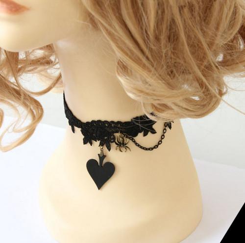 2019 New hot sale Lace fashion clavicle Necklace retro fashion exaggerated fake collar