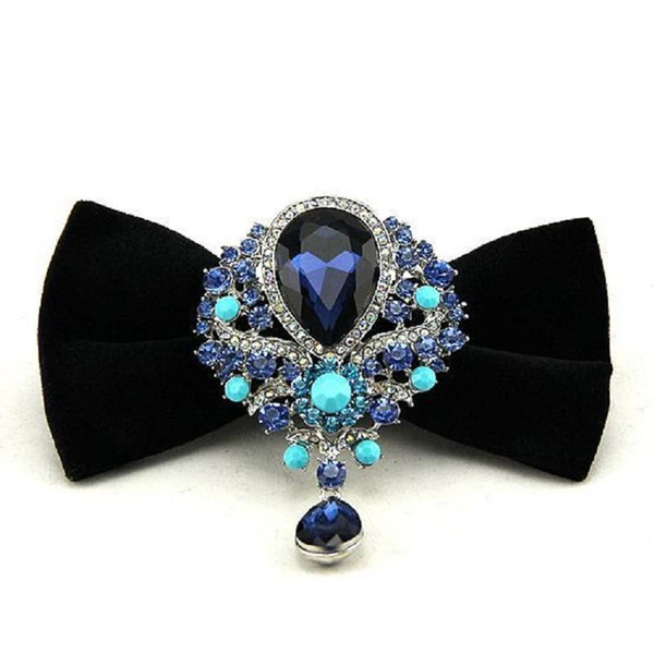 finest neckwear for men evening party wedding bow tie diamond butterfly bowknot casual bowties boxed gift