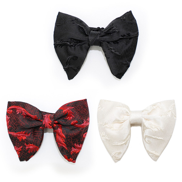 Free Shipping TIESET Gentleman or Woman 's Bowtie Groom's Jacquard Weave Tie Bowknot for Man Wholesale