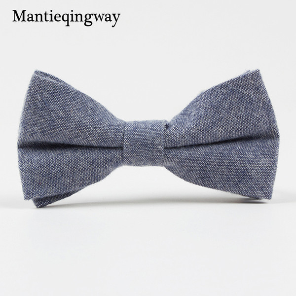 Mantieqingway Brand Wool Bow Ties for Baby Suits Cravat Cotton Kids Bowtie Casual Bowknots Adjustable Skinny Gravatas Bowties