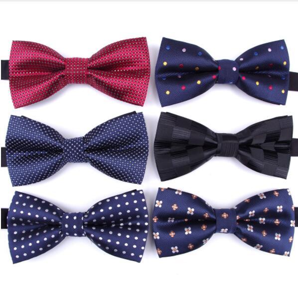 Fashion Mens business Bow tie for men formal necktie boywedding bow tie Male Dress Shirt krawatte legame gift