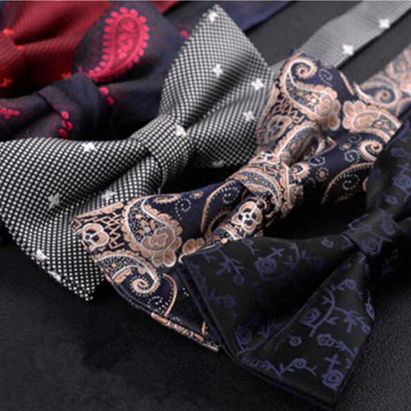 bow ties for men business lote High quality sale Formal commercial wedding butterfly cravat bow tie male marriage