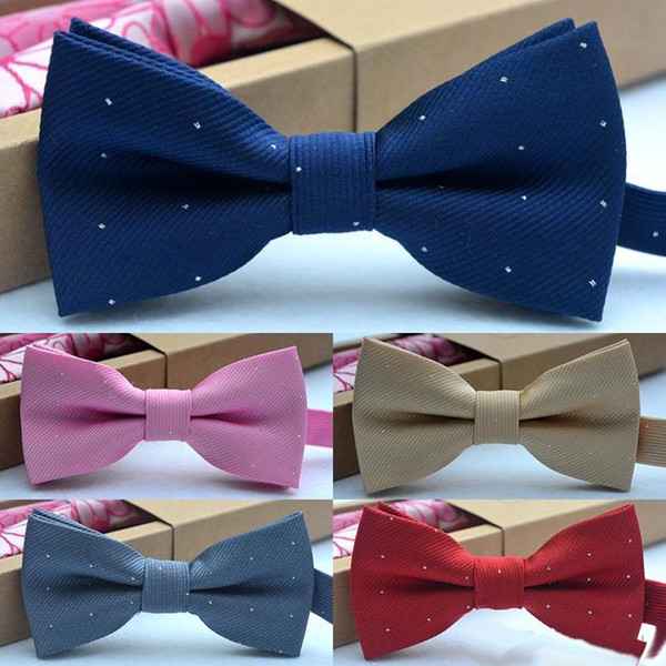 small dot children classic bow tie High quality chid tie Bowtie formal necktie Fashion business wedding Dress bow tie for child