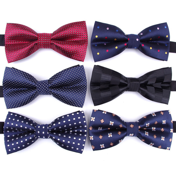 Bowtie men formal necktie boy Men's Fashion business wedding bow tie Male Dress Shirt legame gift