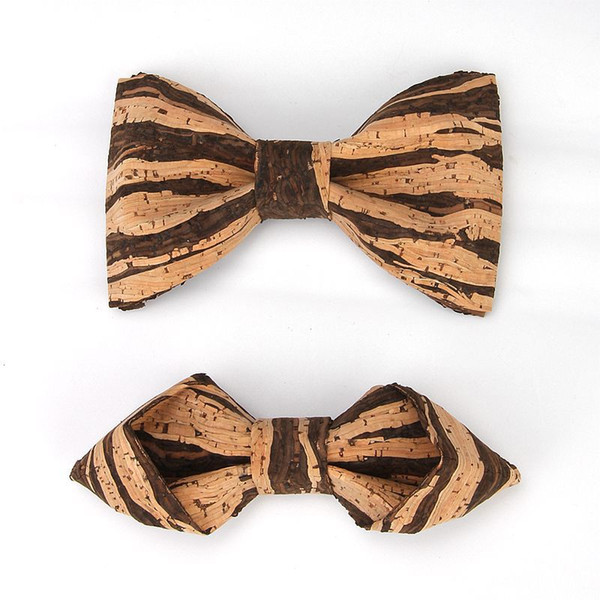 Wooden Bow Tie for men Bridegroom 2019 New Fshion Cloth Wood Color Gentleman Bow Ties bowties for wedding party