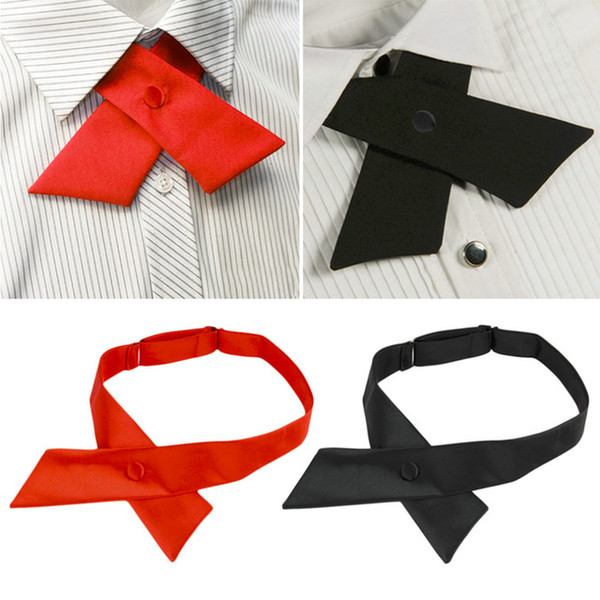 New Adjustable Cross Tie Wedding Bowtie bowknot Dailylife Criss-Cross Uniform Tie fashion Hot!