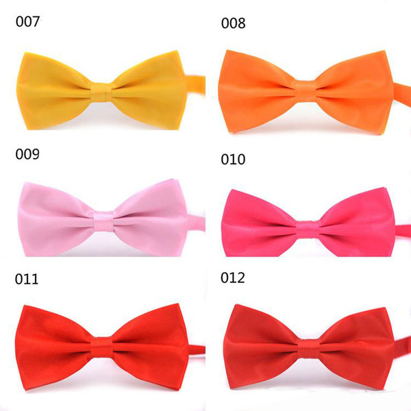 Hot sale High Quality Fashion Accessories Men and Women Bow Ties Neckwear Bowties Wedding Adjustable Bow Tie