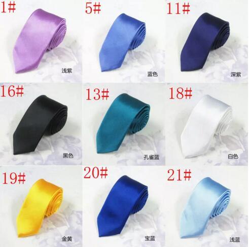 24Colors 5cm Casual Narrow Arrow Ties For Men Fashion Skinny Necktie Neck Ties Candy Color Slim Men s Ties Free Shipping