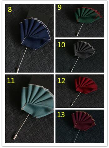 2018 New listing fashion Chest towel cloth for men necktie handsome Pocket cloth royal family core and the wedding supplies 29