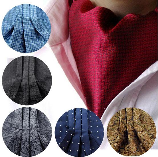 In 2017 the new han edition quality silk scarves man suit collar point polyester silk scarves restoring ancient ways of England