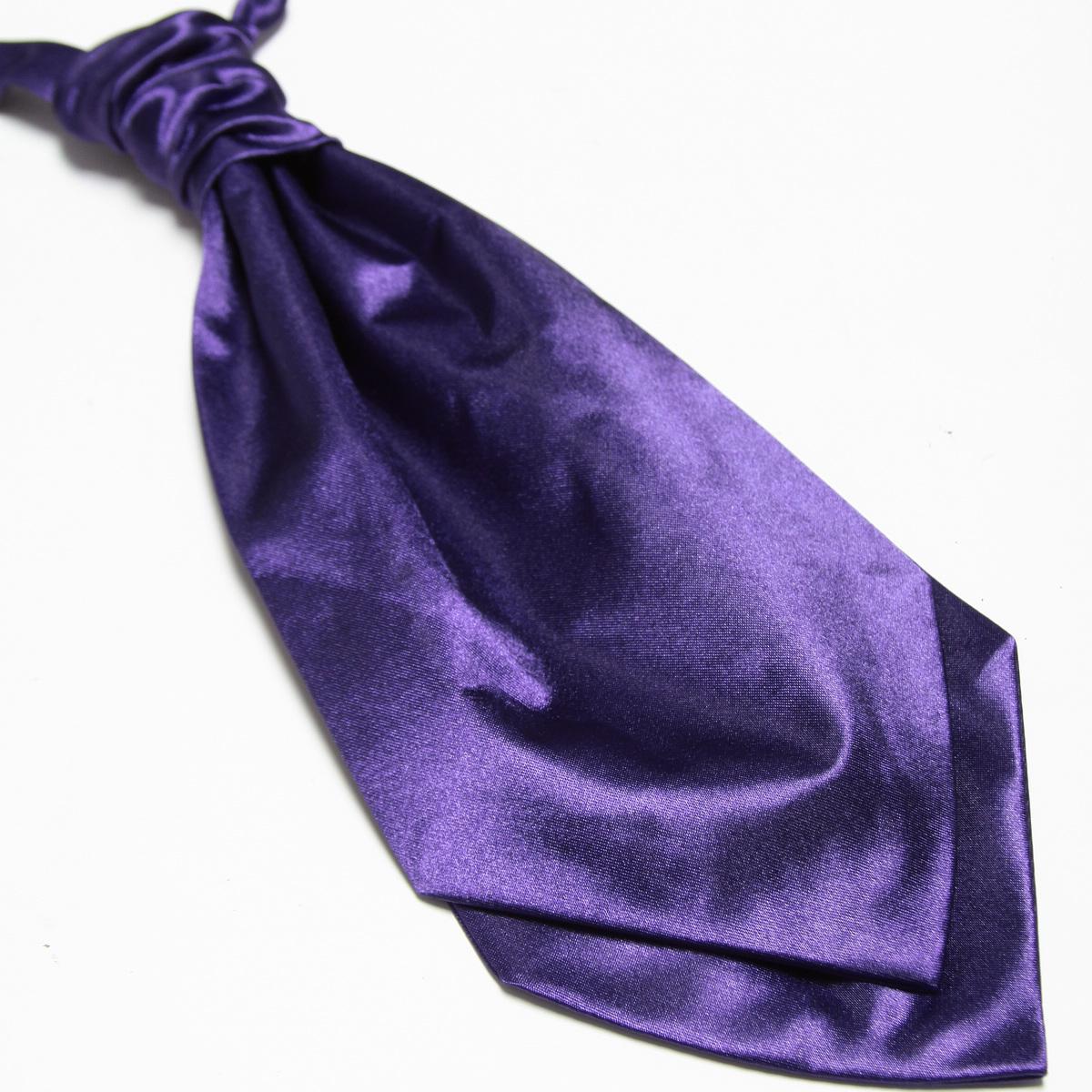 purple women's cravat ascot men ties neck tie neckties men's tie shirt ties satin ties fashion ties